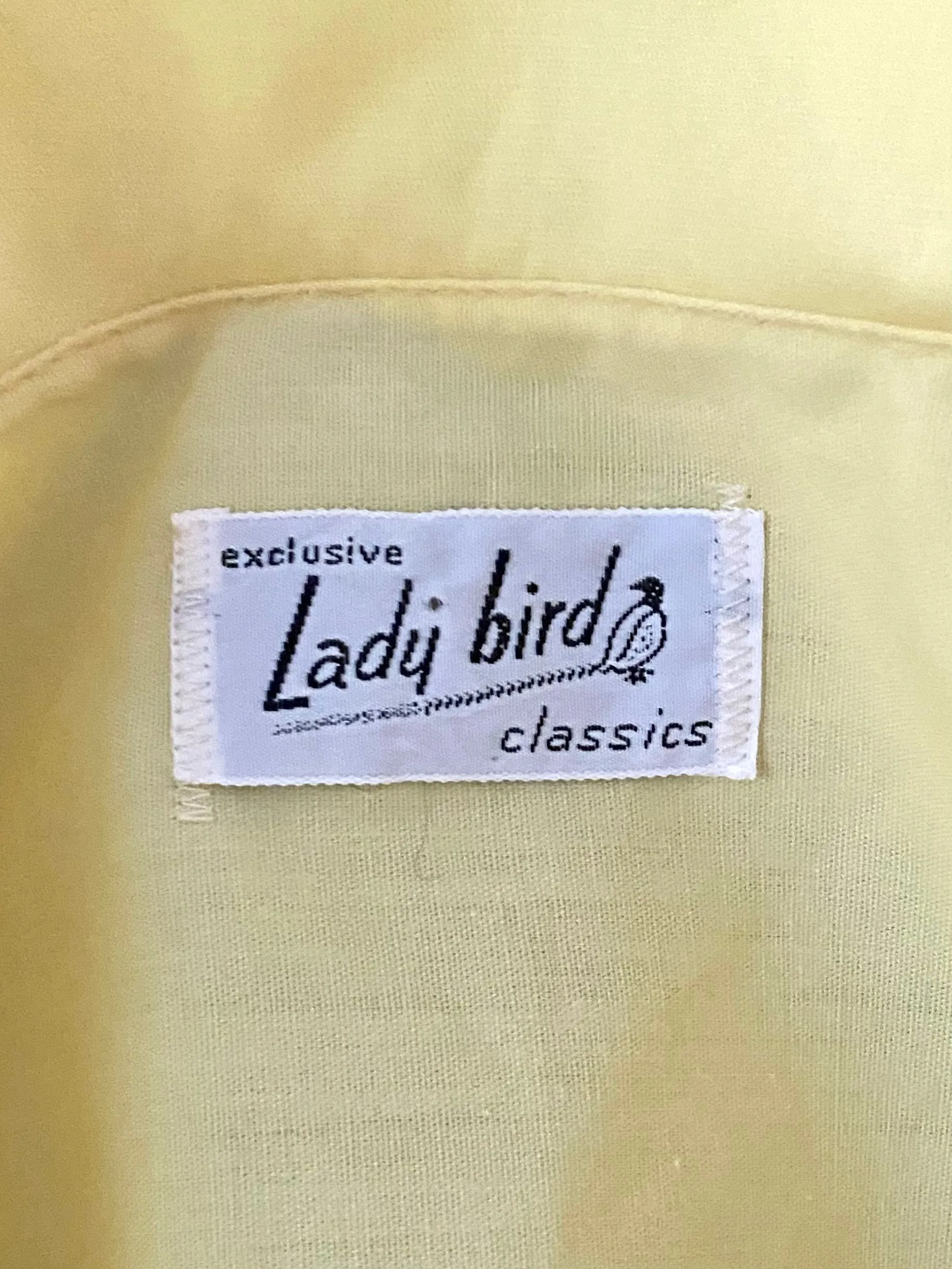 1950s Lady Bird Classic Belted Shirt Dress
