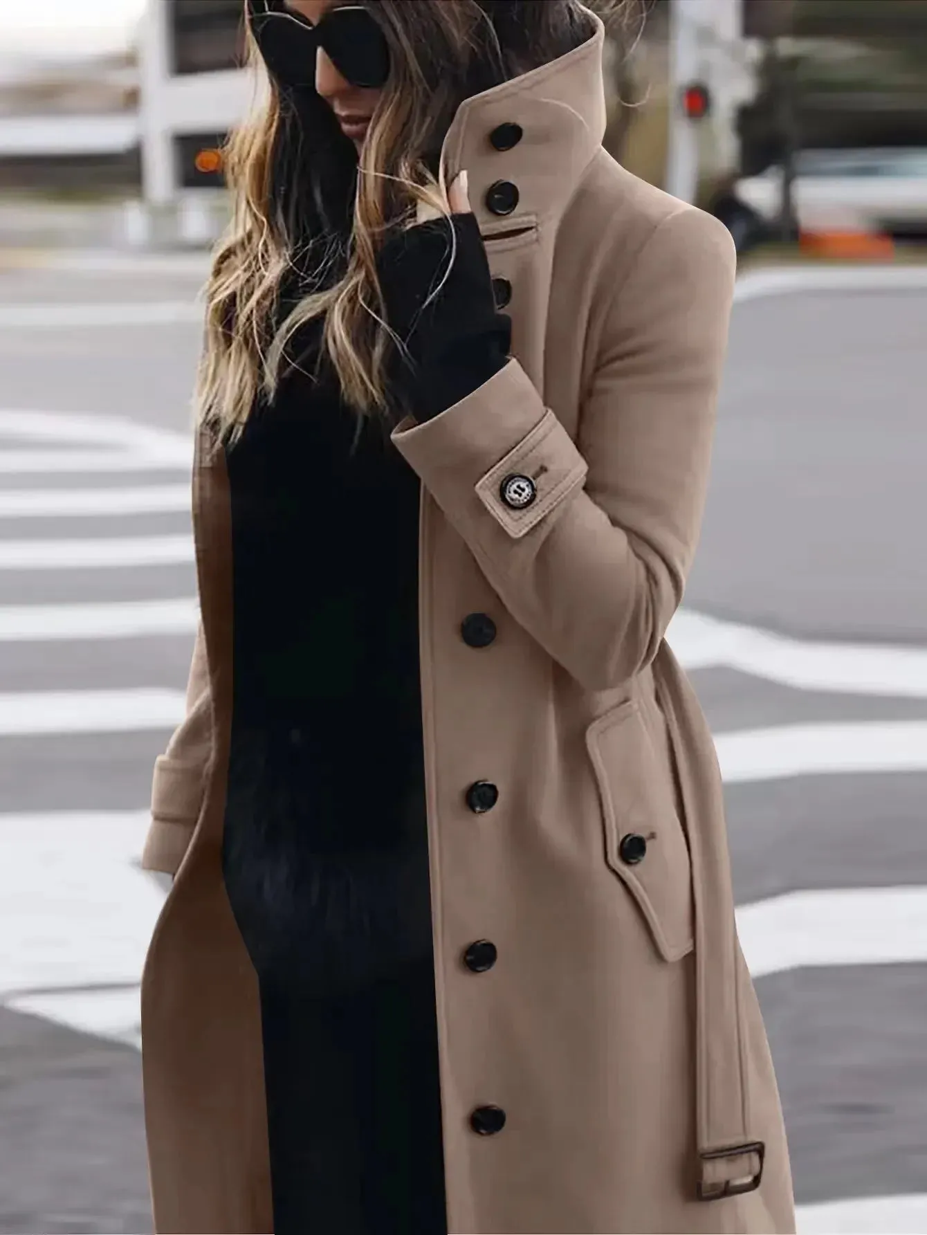 Autumn Winter Woolen Coat