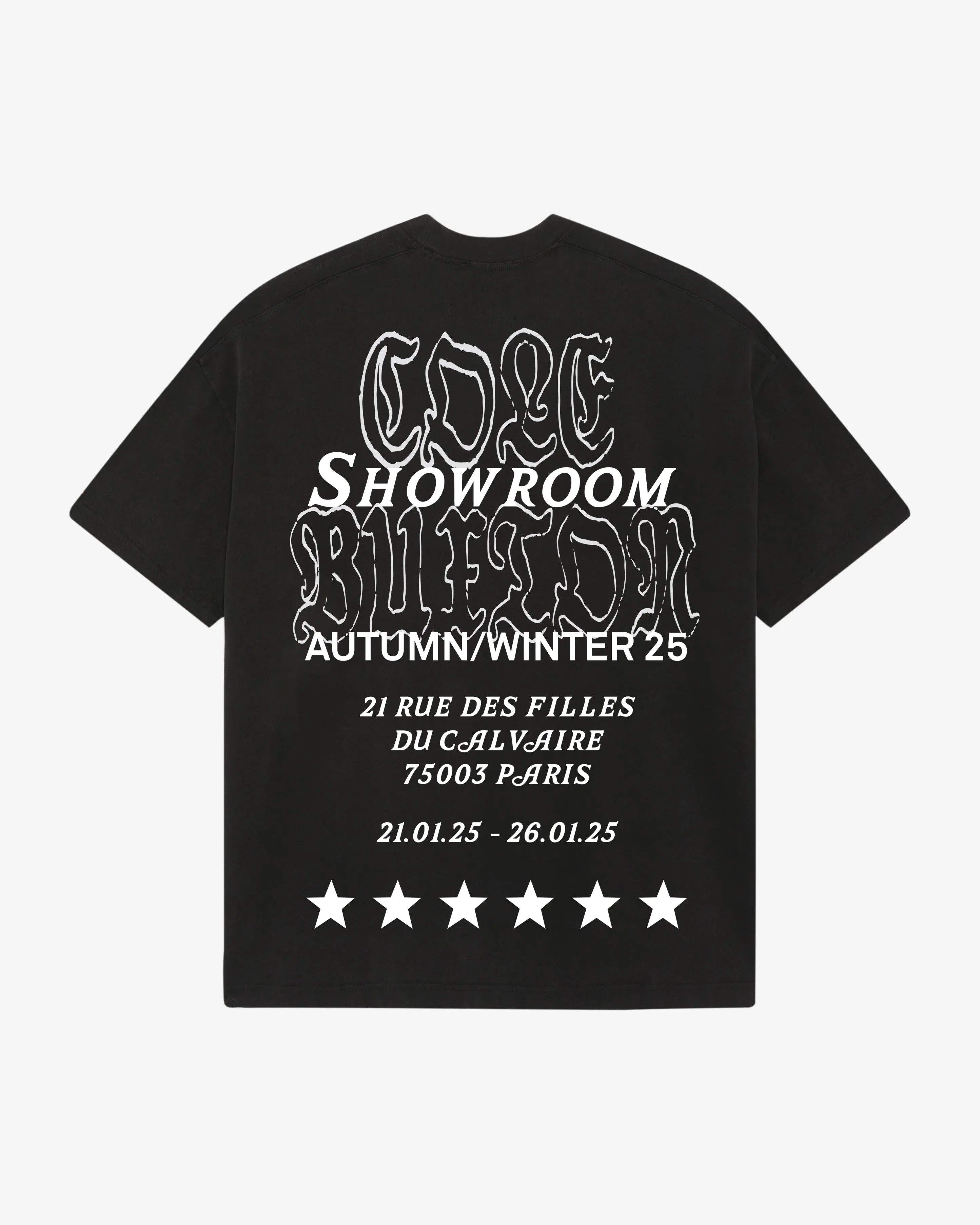 AW25 PARIS SHOWROOM T-SHIRT