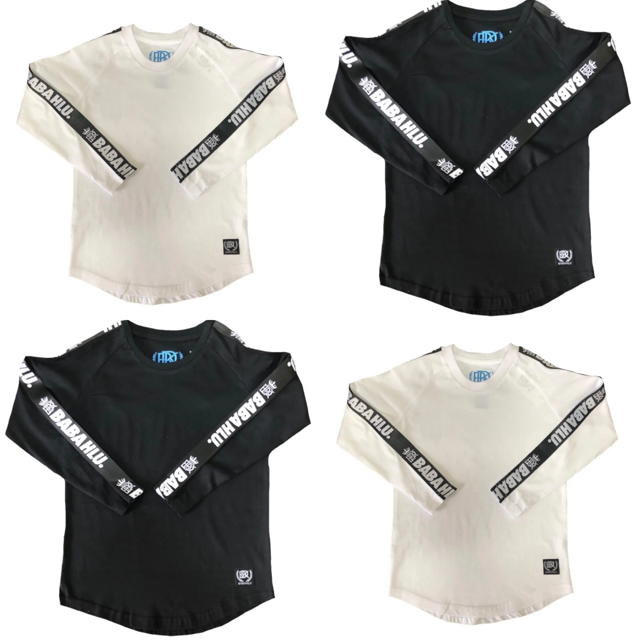Babahlu Long Sleeve Black Tshirt