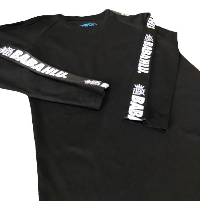 Babahlu Long Sleeve Black Tshirt