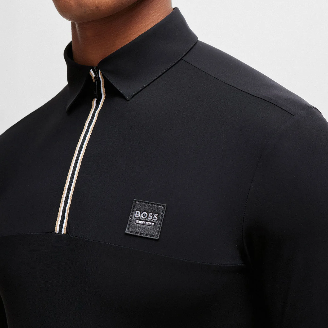 BOSS Equestrian Men's Elton Training Shirt - Black