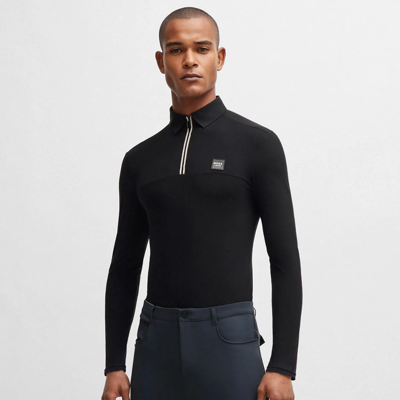 BOSS Equestrian Men's Elton Training Shirt - Black