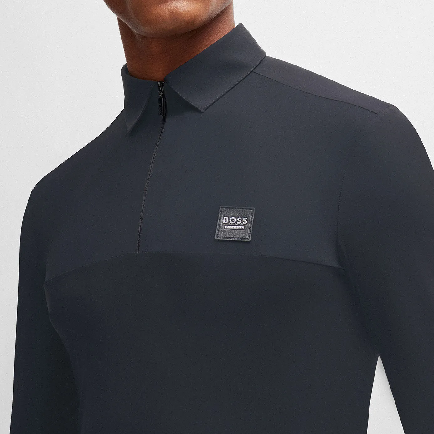 BOSS Equestrian Men's Elton Training Shirt - Grey