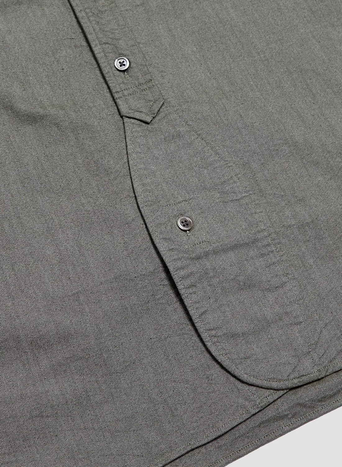 British Officers Shirt in Dark Green