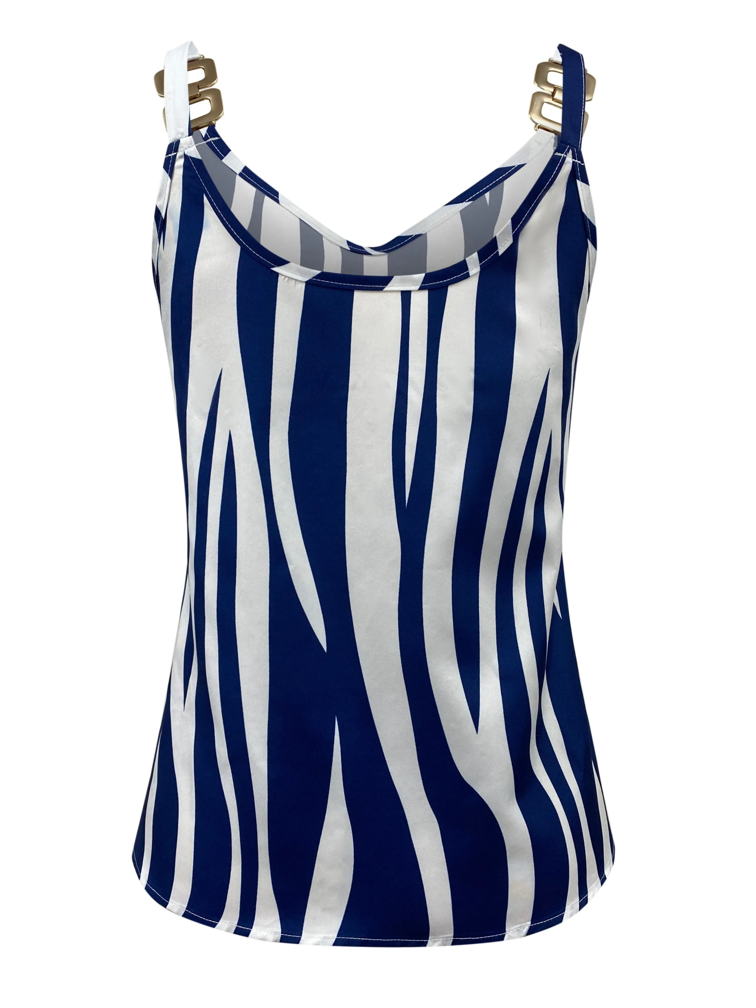 Chic Color Block Cami Top MustHave Summer Fashion Staple