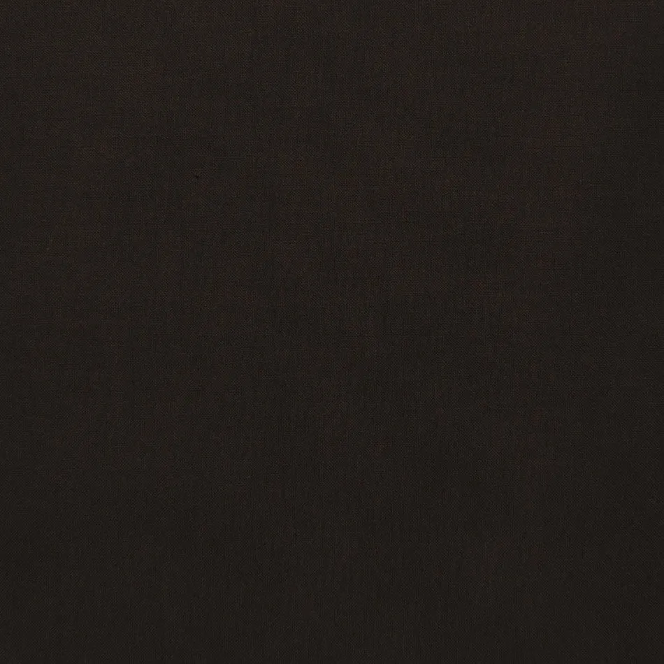 Chocolate Brown Stretch Poplin 434