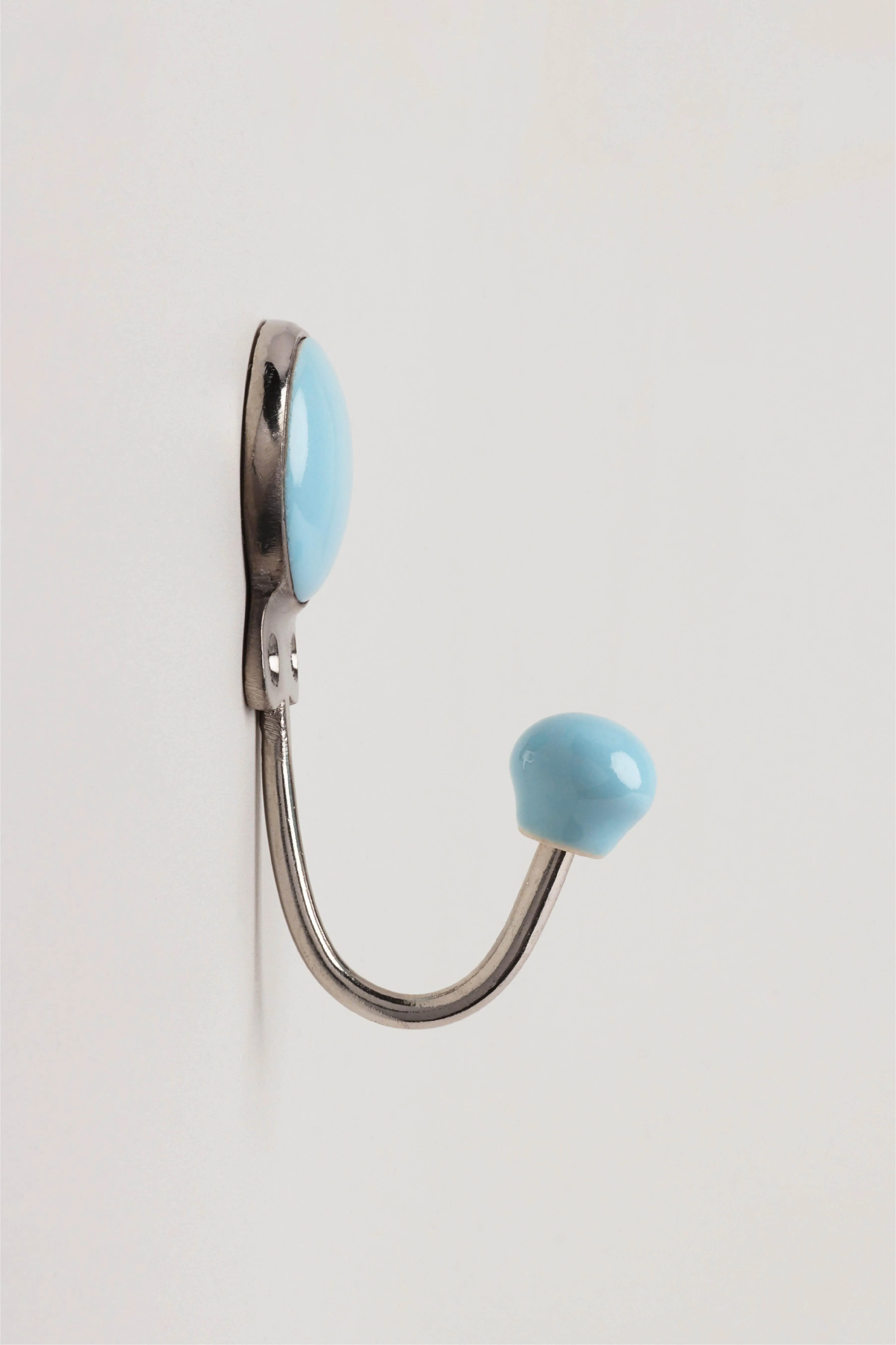 Coloured Ceramic Coat Rack Hook Wall Hook