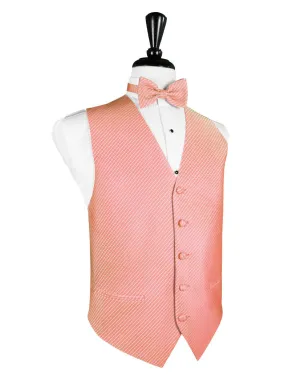 Coral Palermo Tuxedo Vest and Tie Set