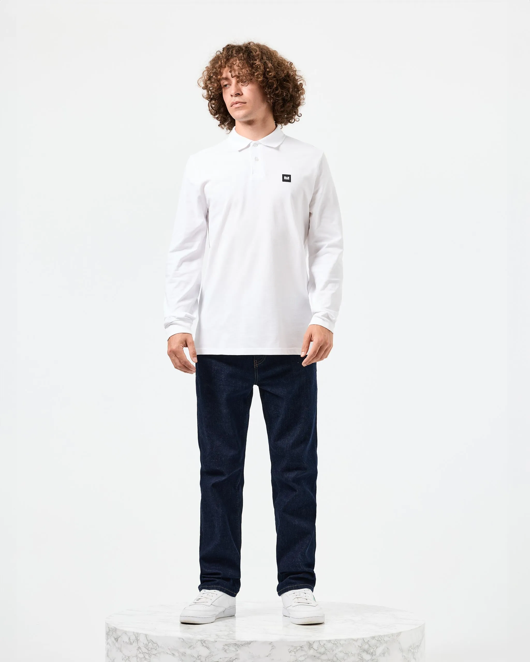 Dice Polo Shirt White