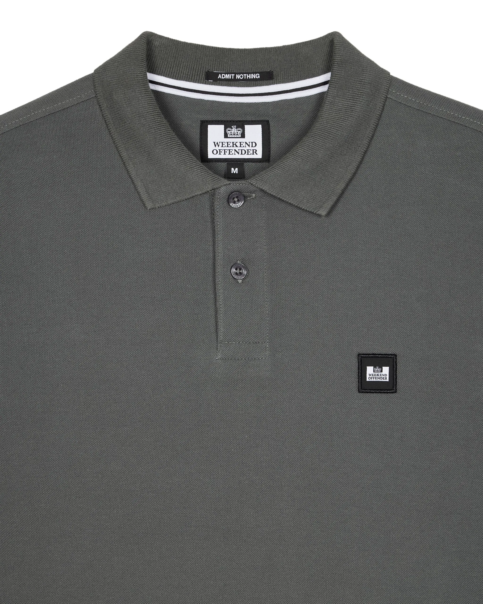 Dice Polo Shirt Zinc