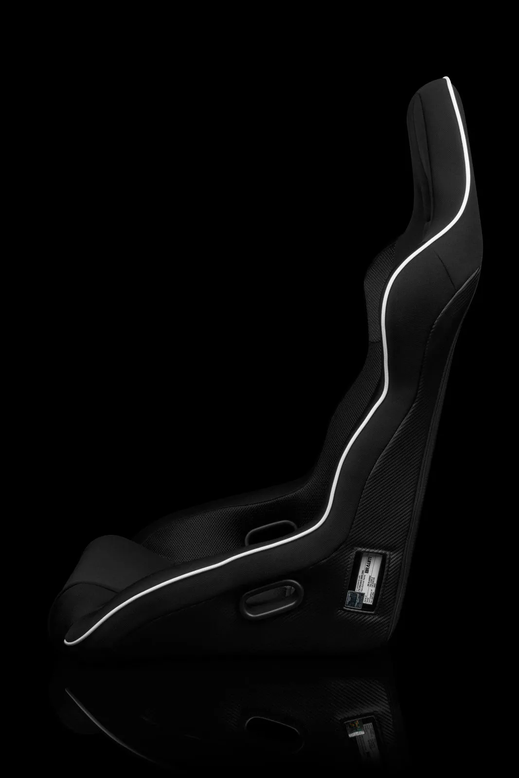 FALCON X SERIES - (BLACK WITH WHITE PIPING)