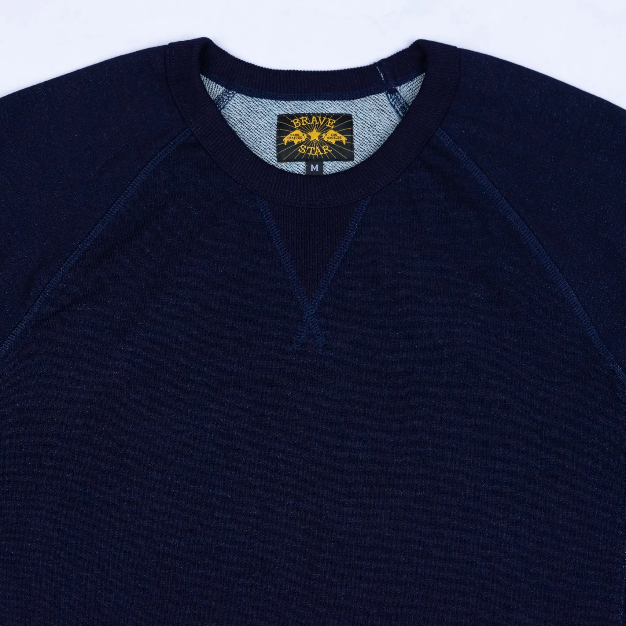 Glory Days Raw Indigo Crew Sweatshirt