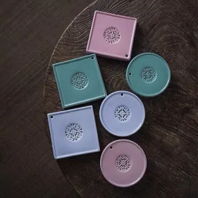 Gohobi Colourful Ceramic Tea Tray
