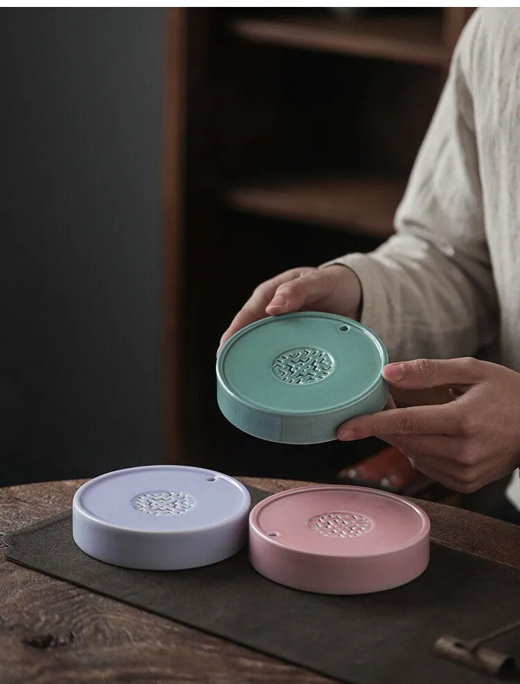 Gohobi Colourful Ceramic Tea Tray