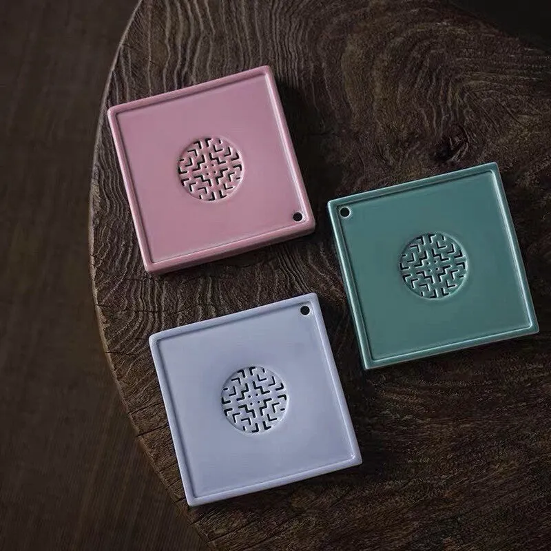 Gohobi Colourful Ceramic Tea Tray
