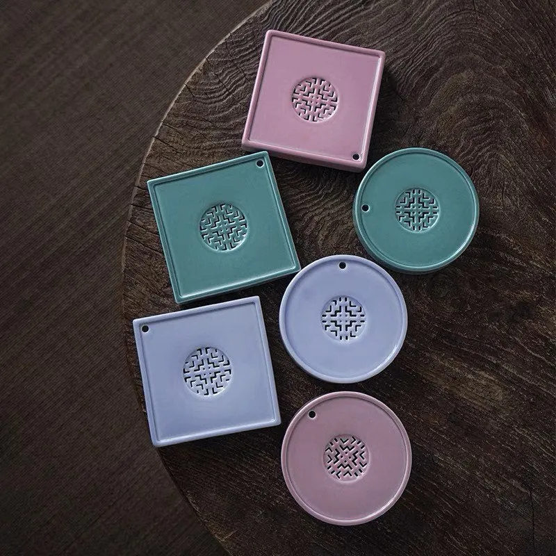 Gohobi Colourful Ceramic Tea Tray
