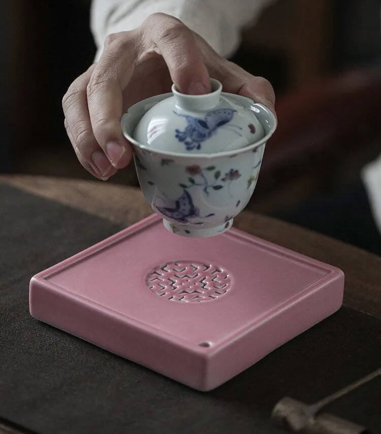 Gohobi Colourful Ceramic Tea Tray