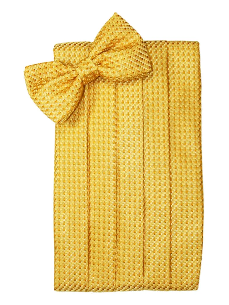 Gold Venetian Cummerbund Set
