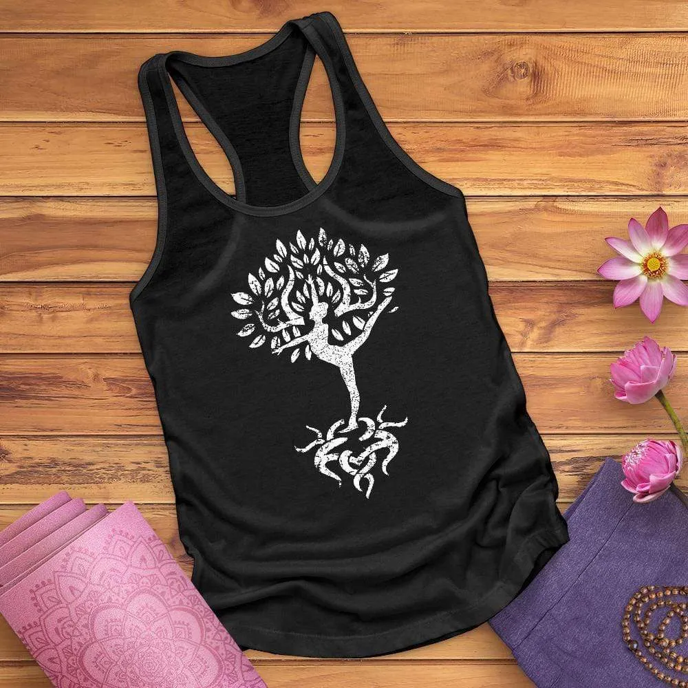 Grounded Warrior Racerback Tank Top