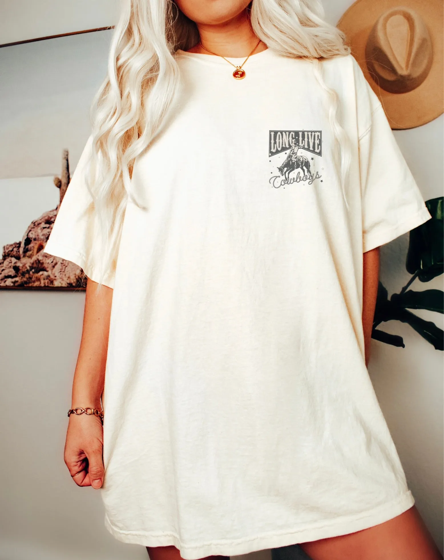 Howdy T-Shirt Western Graphic Print Tee Country Concert Tshirt Dress