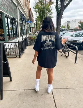 Howdy T-Shirt Western Graphic Print Tee Country Concert Tshirt Dress