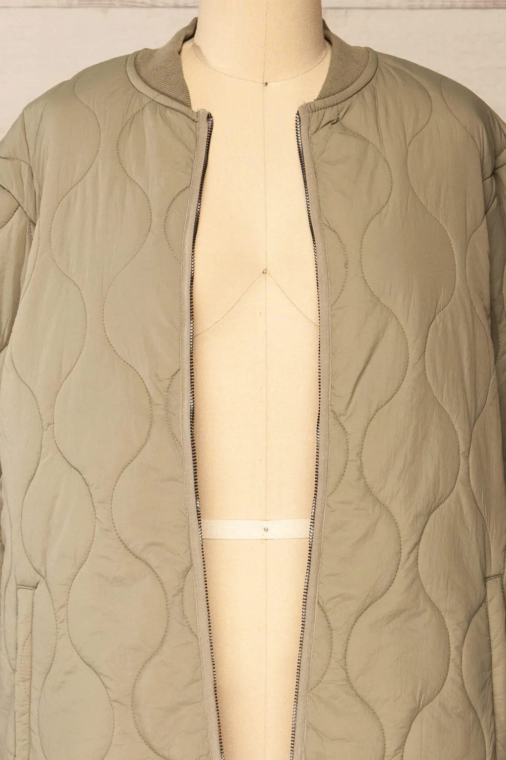 Jerez | Long Quilted Jacket