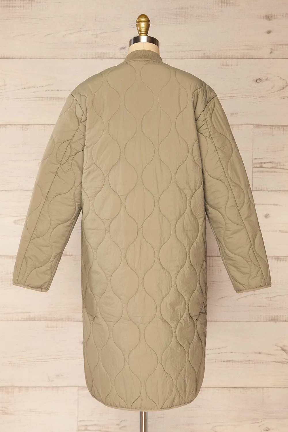Jerez | Long Quilted Jacket