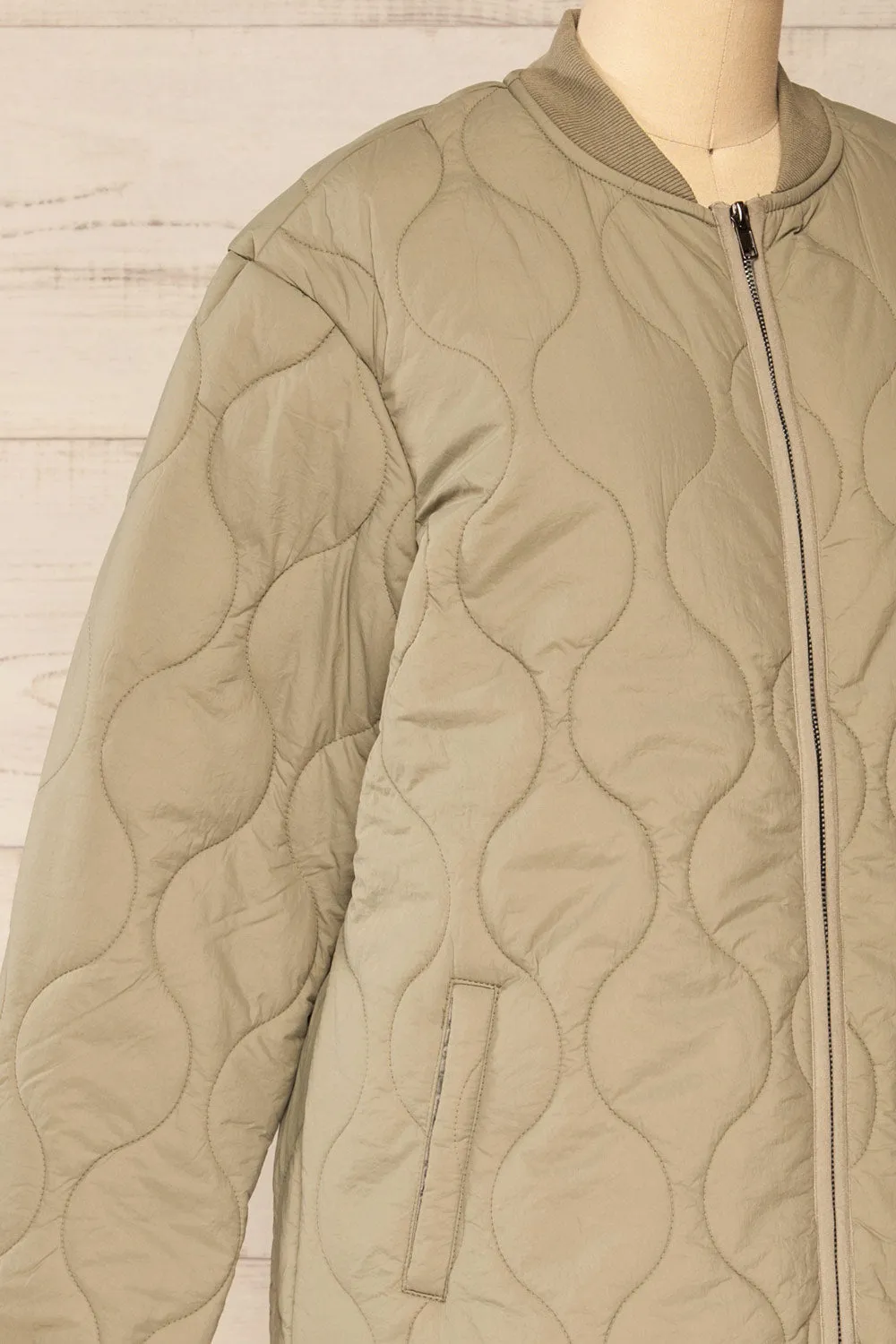 Jerez | Long Quilted Jacket