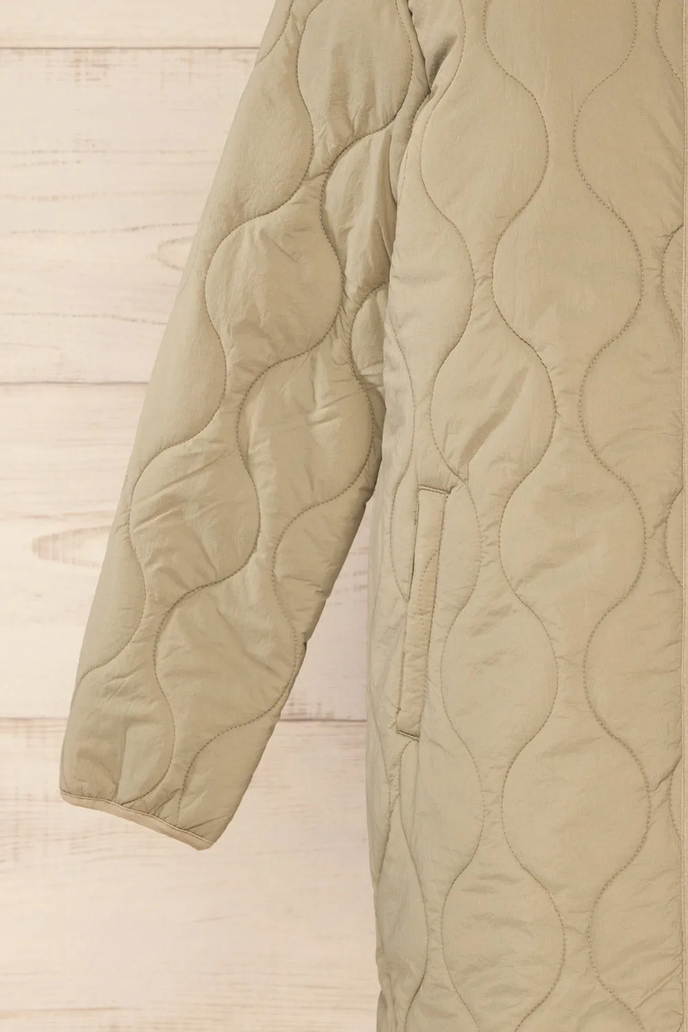 Jerez | Long Quilted Jacket
