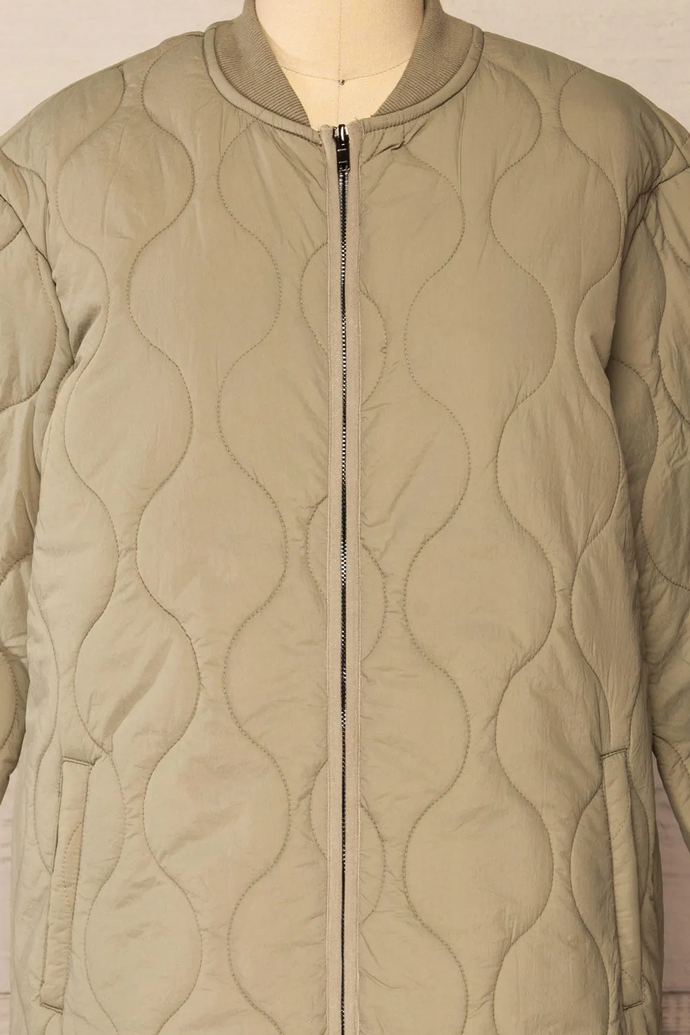 Jerez | Long Quilted Jacket