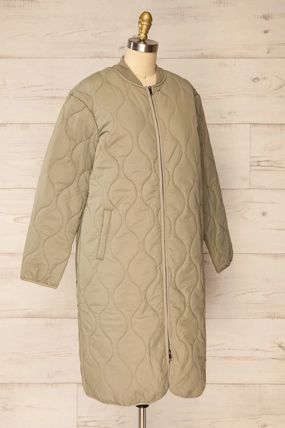 Jerez | Long Quilted Jacket