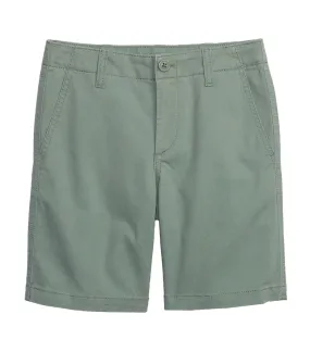 Khaki Shorts with Washwell - Sage