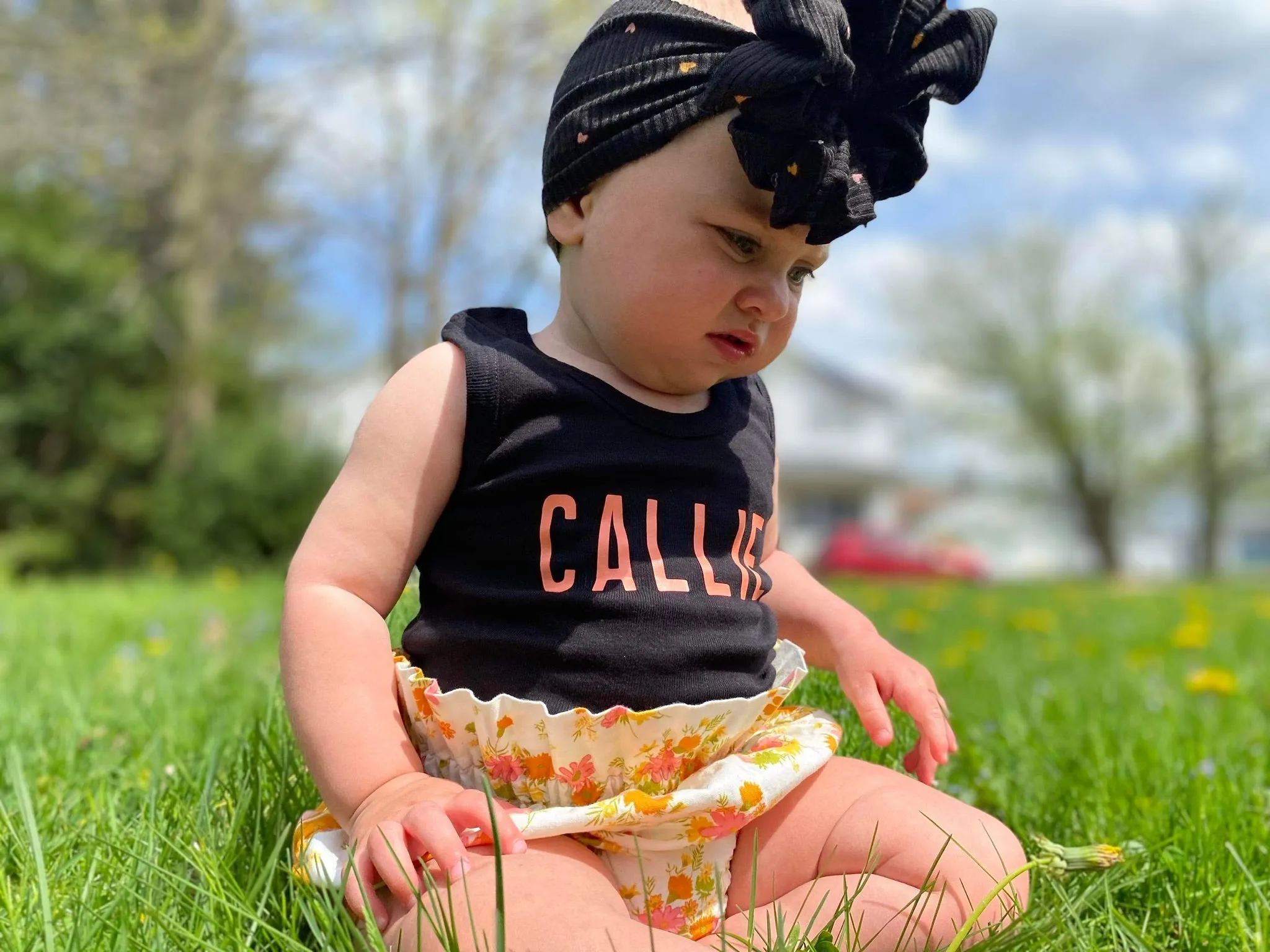 Kids Ribbed Name Tank