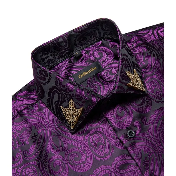 Long Sleeve Formal Button Men Business Dress Shirt