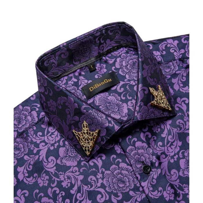 Long Sleeve Formal Button Men Business Dress Shirt