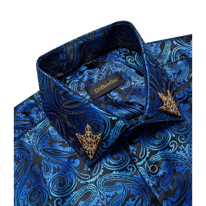 Long Sleeve Formal Button Men Business Dress Shirt