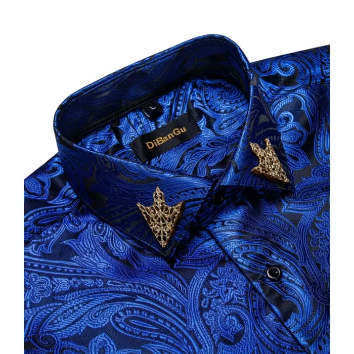 Long Sleeve Formal Button Men Business Dress Shirt
