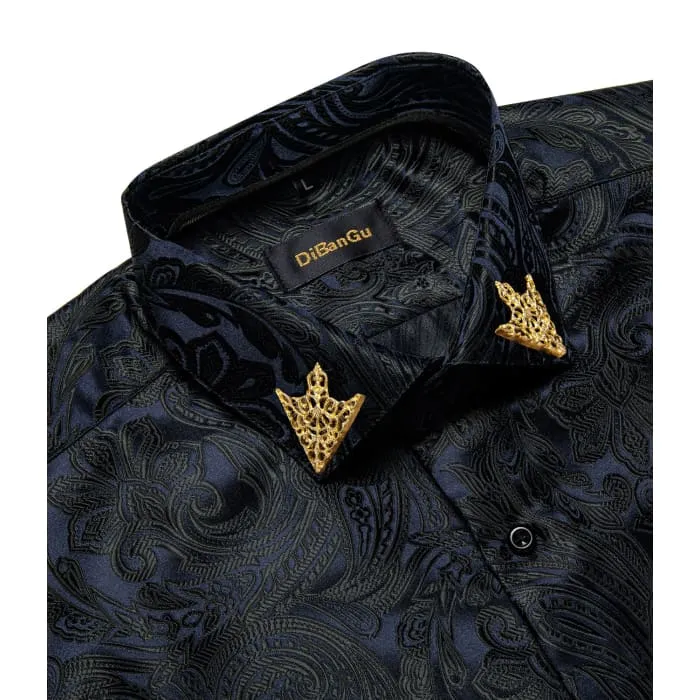 Long Sleeve Formal Button Men Business Dress Shirt