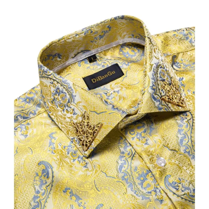 Long Sleeve Formal Button Men Business Dress Shirt