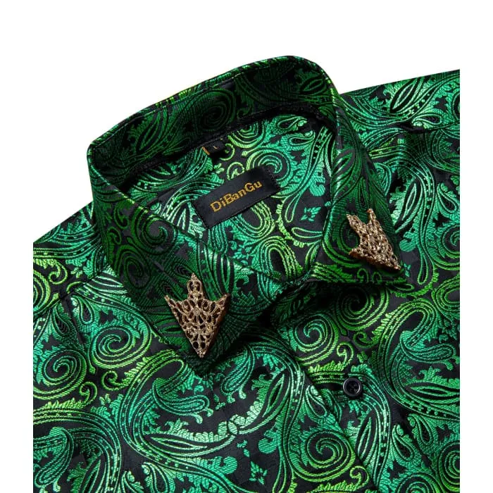 Long Sleeve Formal Button Men Business Dress Shirt