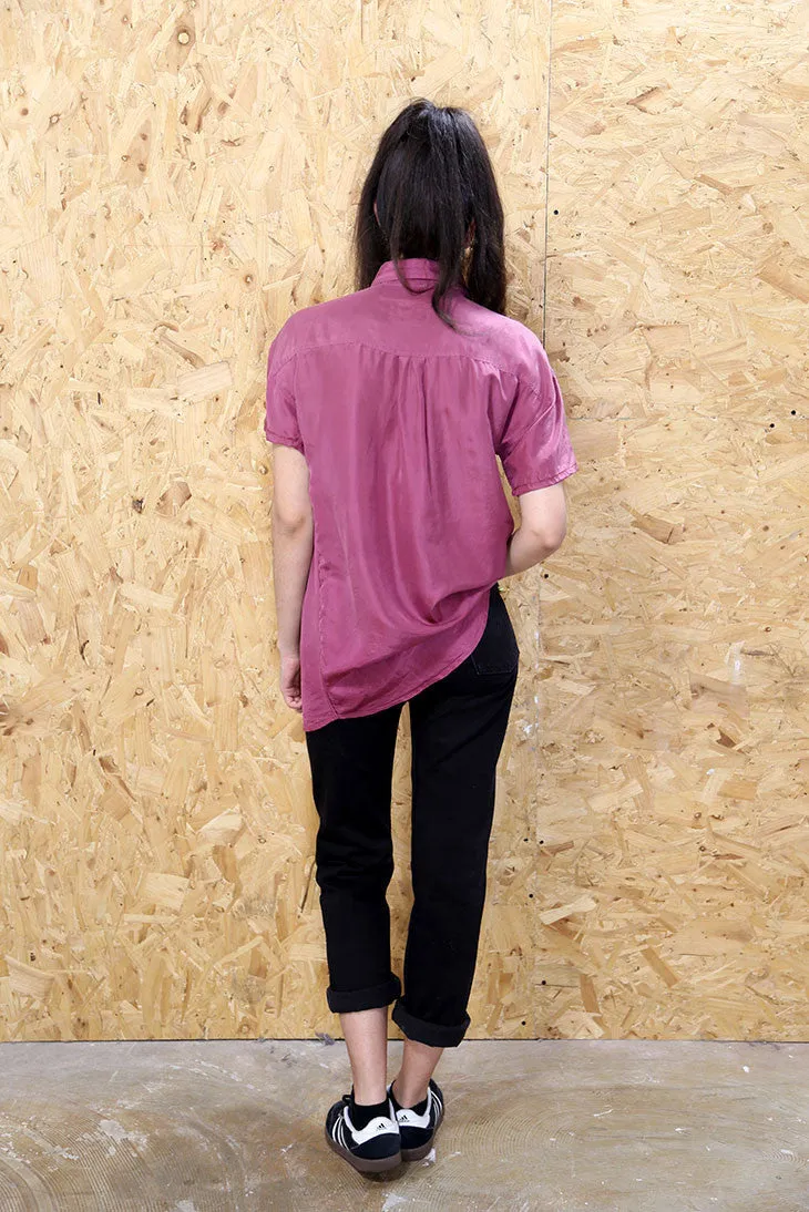 LOOT LABEL Pink Silk Shirt
