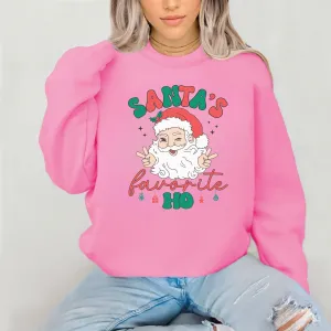 Santa's Favorite Ho Crewneck Sweatshirt Santa's Favorite Ho Crewneck Sweatshirt