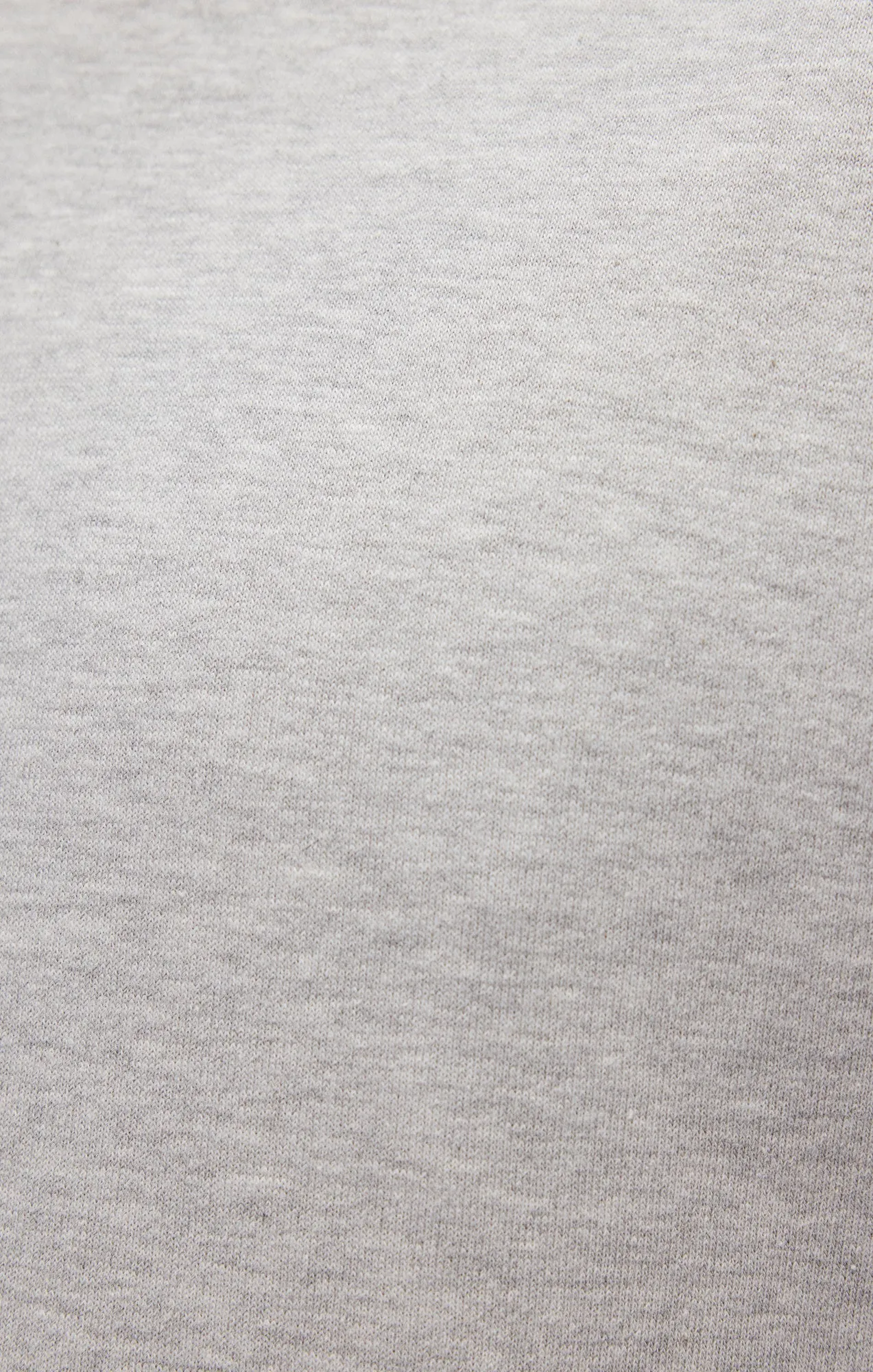 SNAP-BUTTON HOODIE IN LIGHT GREY MELANGE