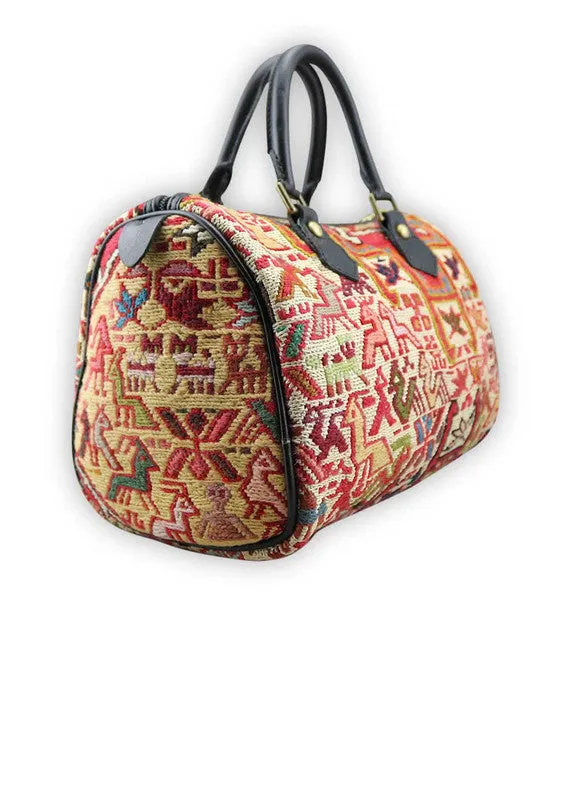 Sumak Kilim Baby Duffle Handbag
