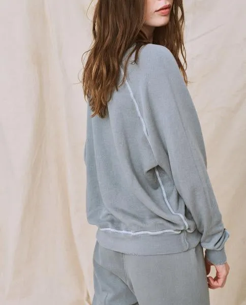 The College Sweatshirt, Dusty Blue