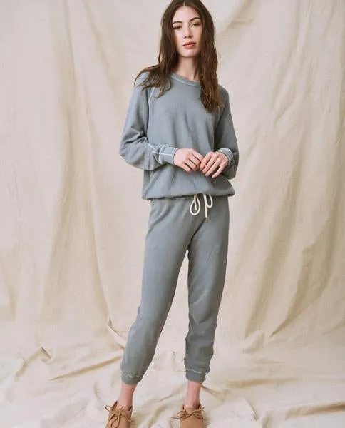 The College Sweatshirt, Dusty Blue