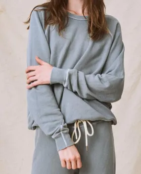 The College Sweatshirt, Dusty Blue