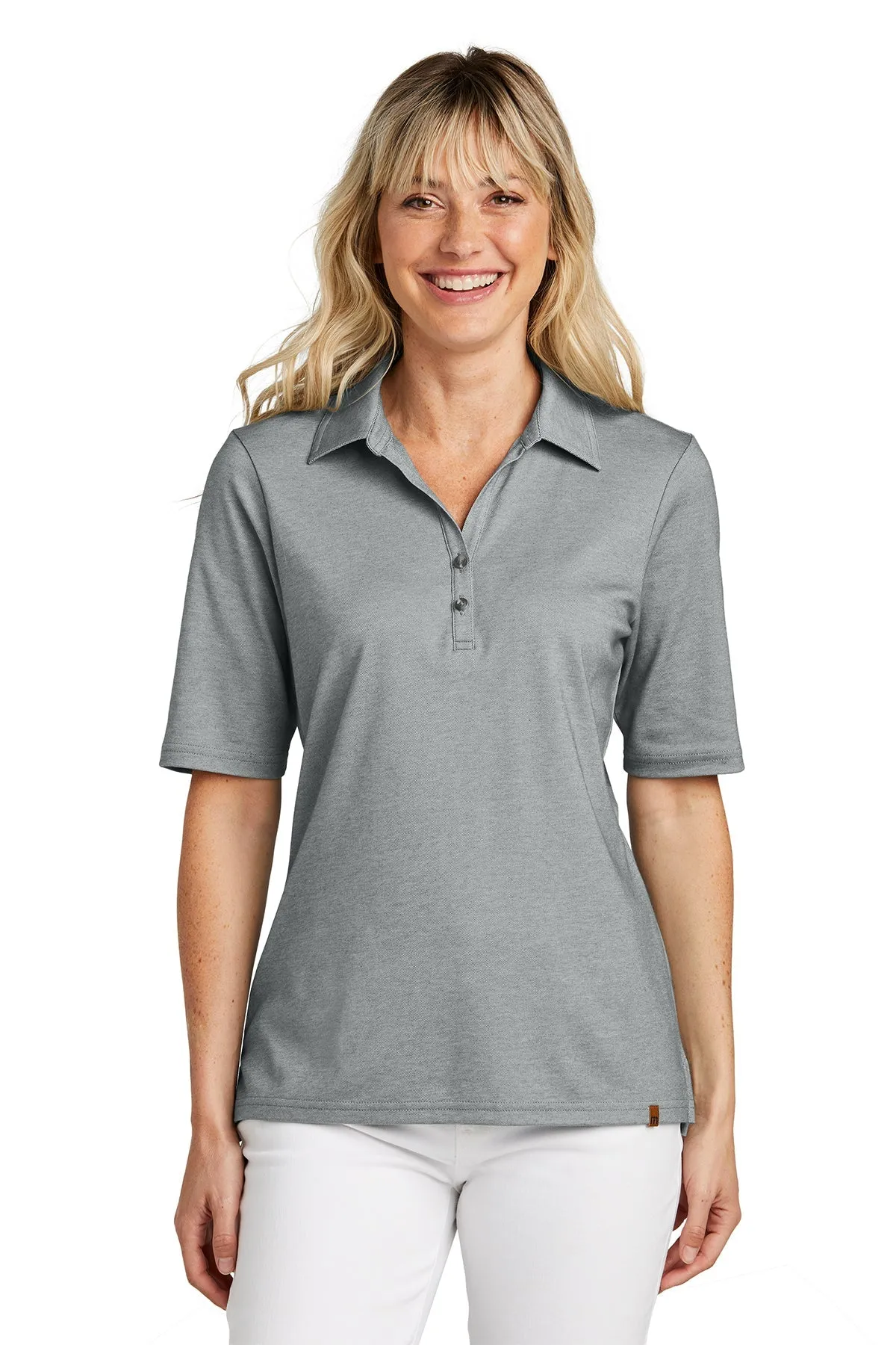 TravisMathew Ladies Sunsetters Custom Polos, Grey Heather