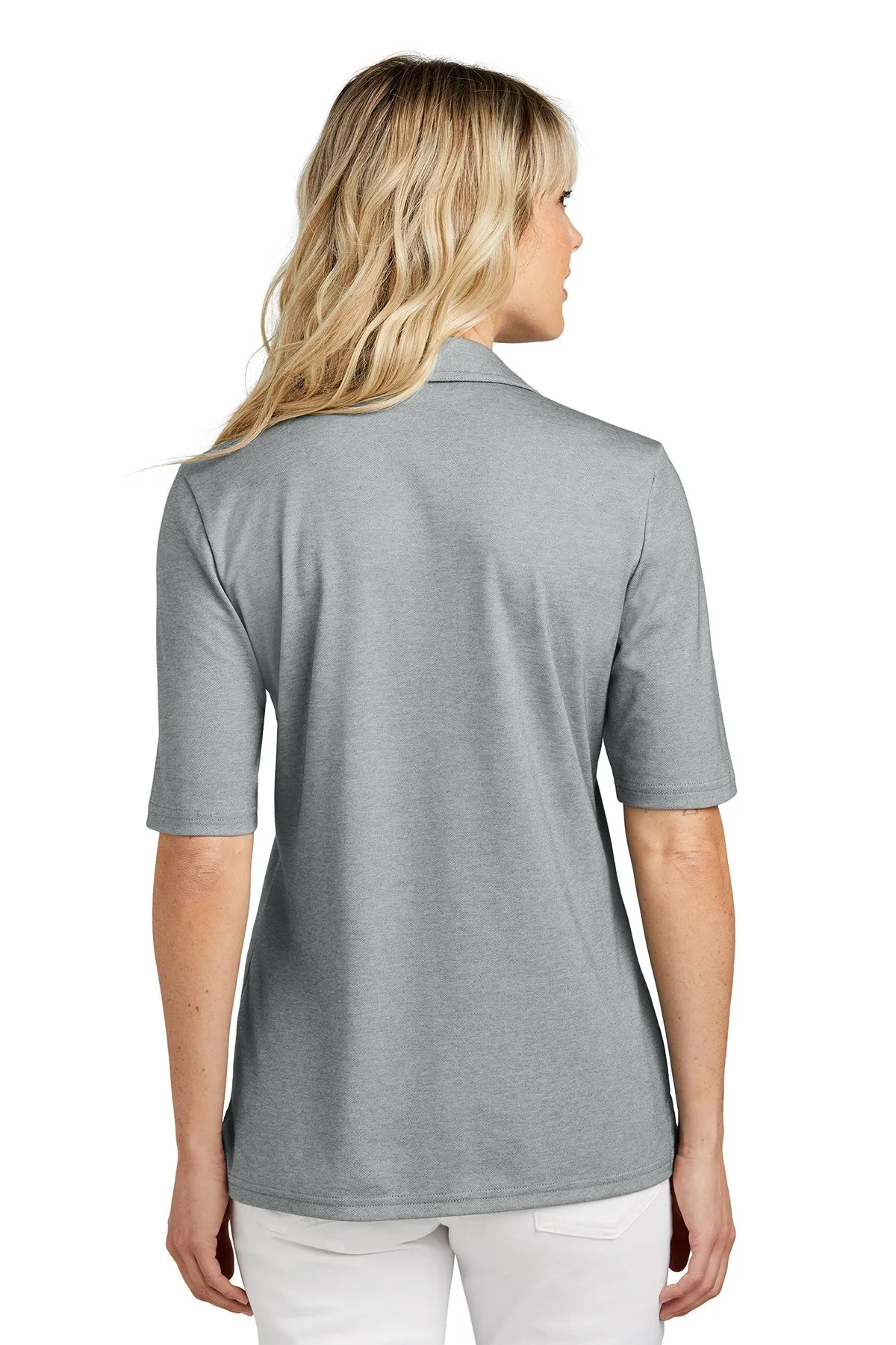 TravisMathew Ladies Sunsetters Custom Polos, Grey Heather